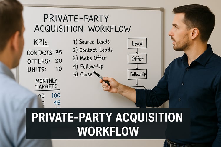 How to Build a Repeatable Private-Party Acquisition Workflow