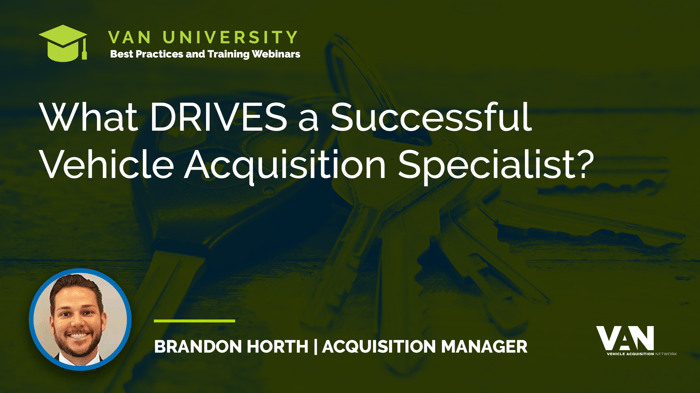 Successful Rock Star Vehicle Acquisition Specialist Brandon Horth from Wheaton Chevrolet